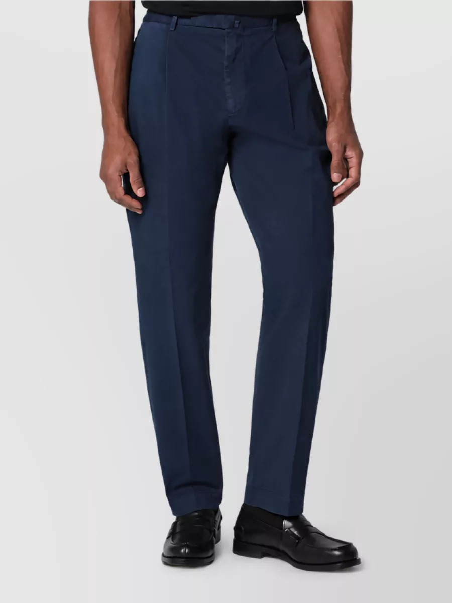 Santaniello cotton tailored trousers