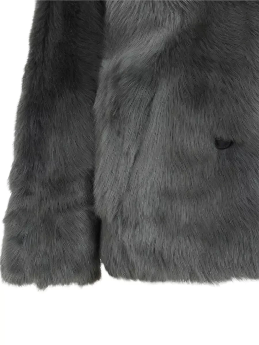 Yves Salomon Shearling Double-Breasted Jacket