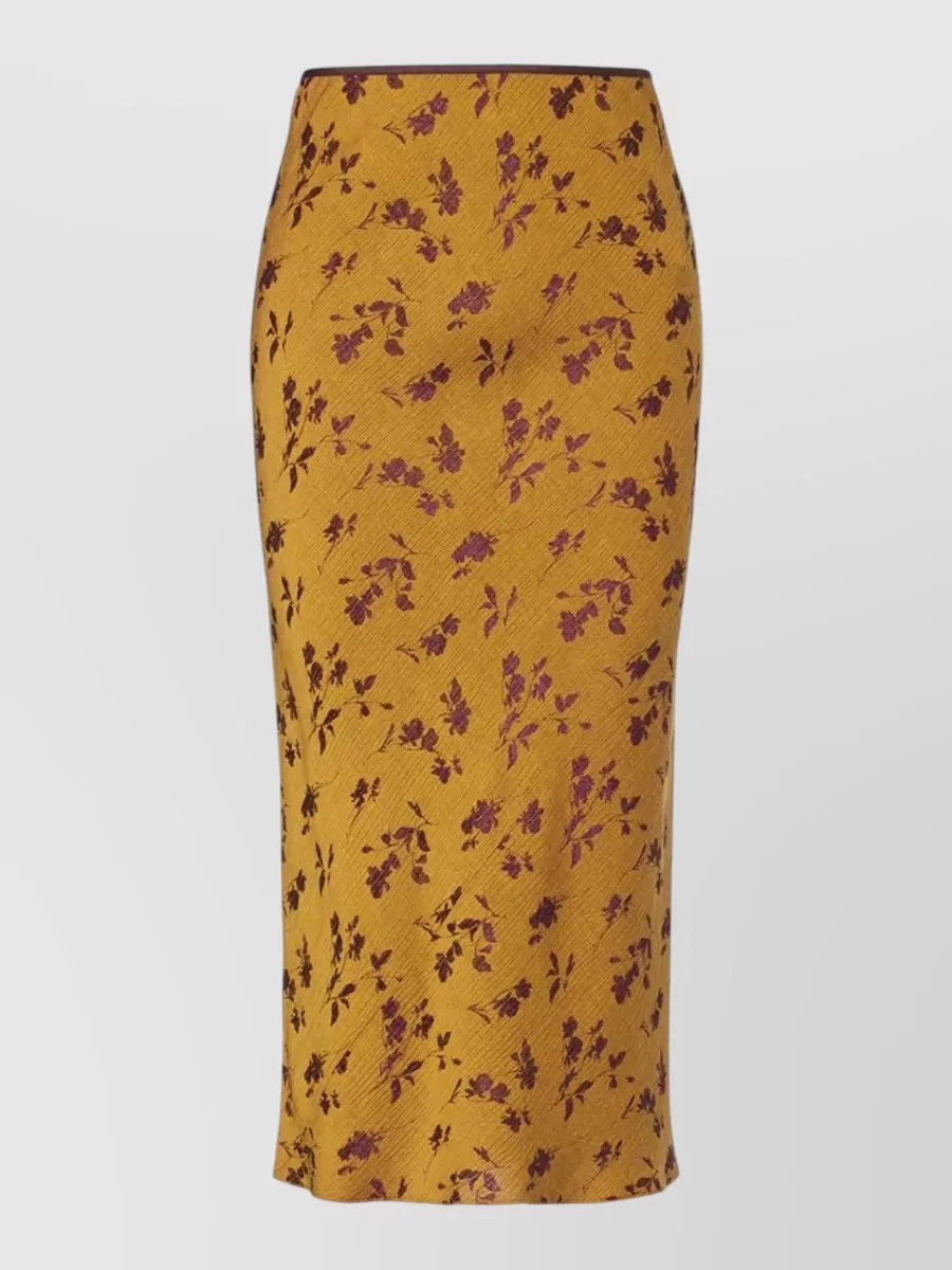 Dries Van Noten floral-print midi skirt