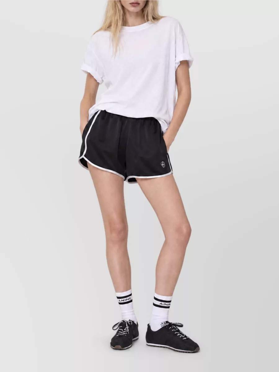 Anine Bing Cropped Shorts