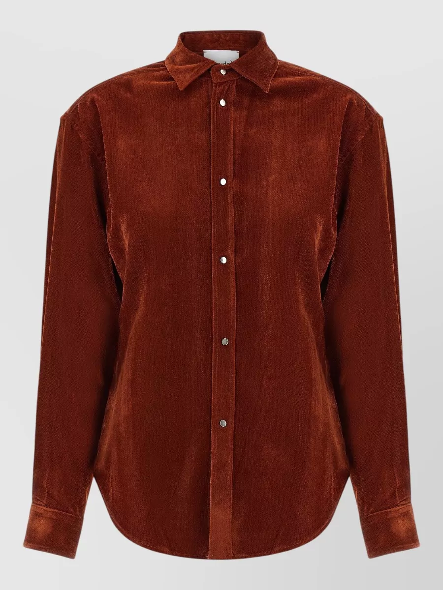 Nude Velvet shirt