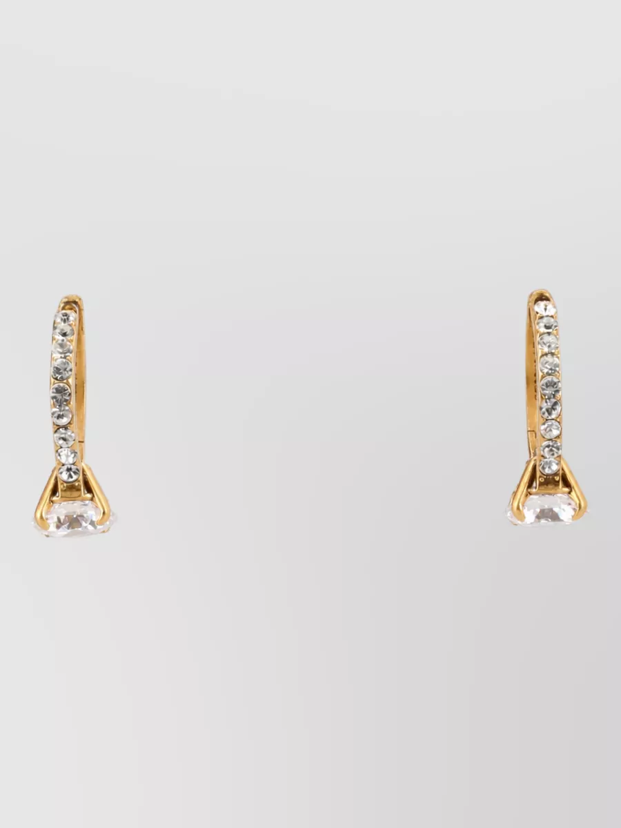 Marc Jacobs brass proposal ring earrings
