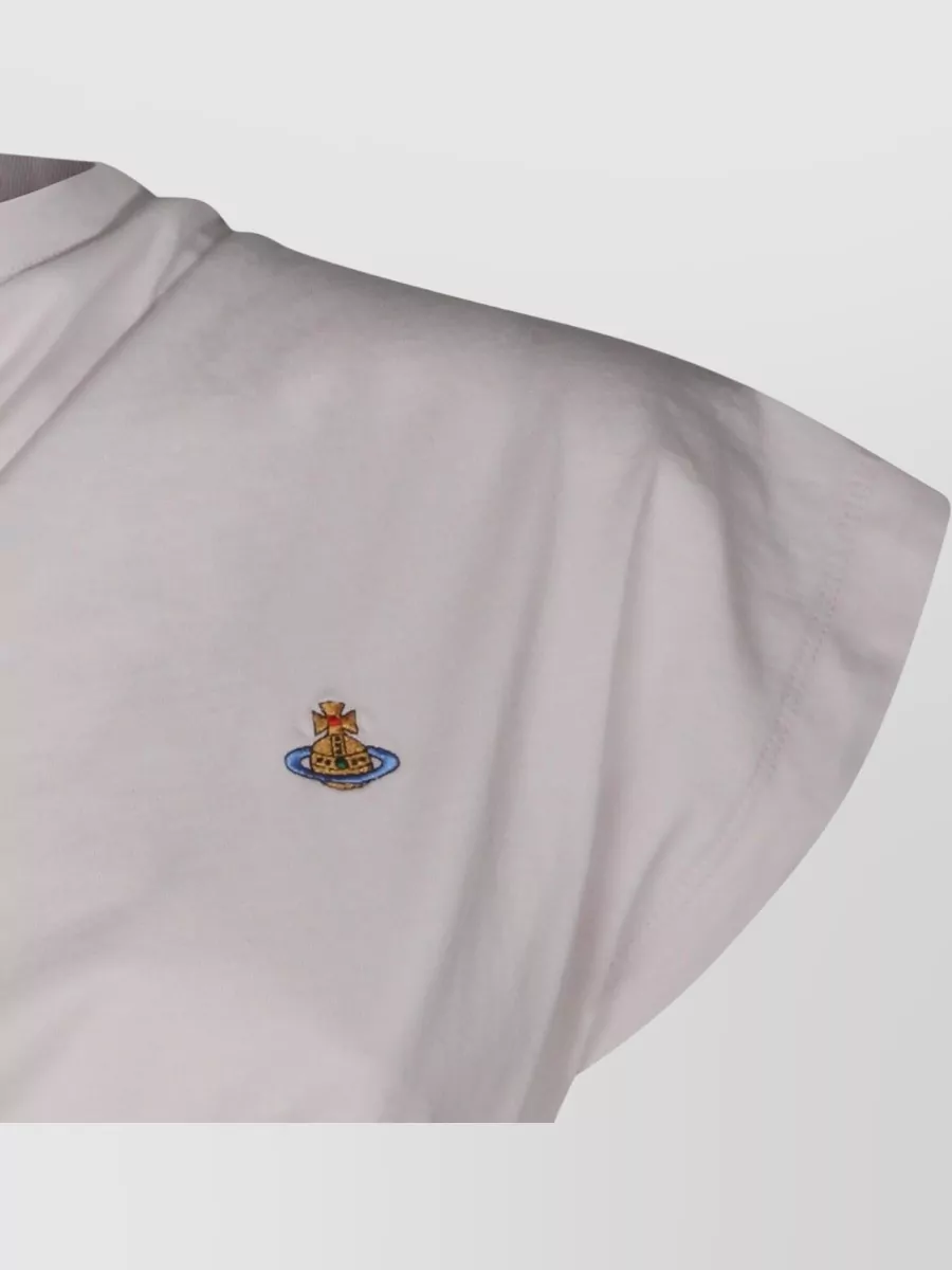 Vivienne Westwood Cap Sleeves Top Draped Detail Style