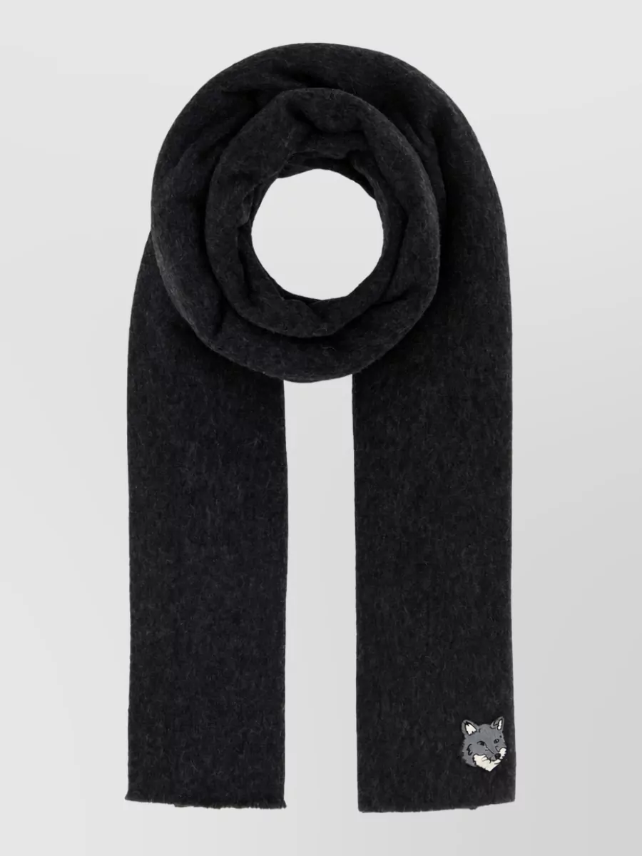 Maison Kitsuné wool scarf