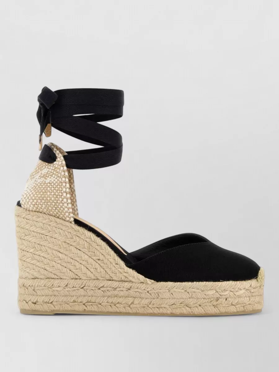 Castaner Canvas Espadrille Wedges