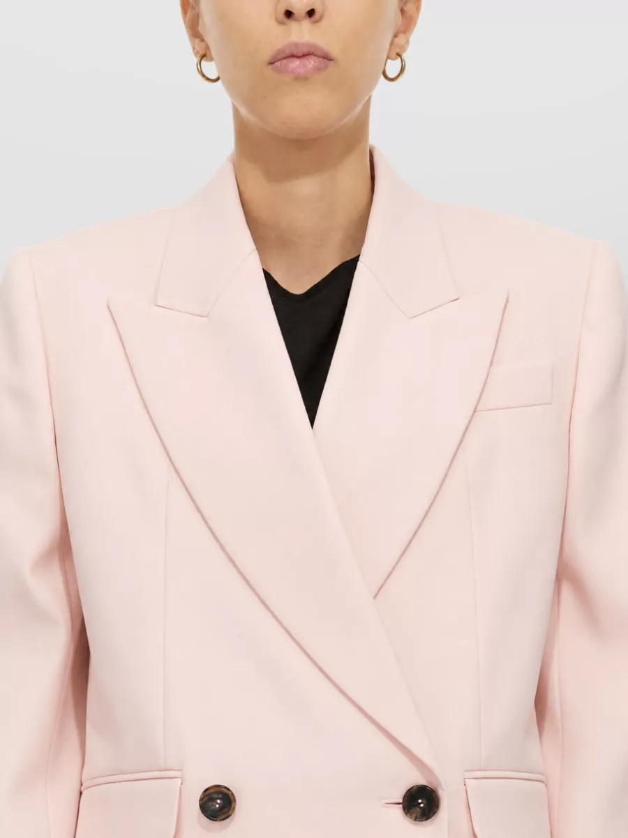 Alexander Mcqueen Wool Double-Breasted Blazer