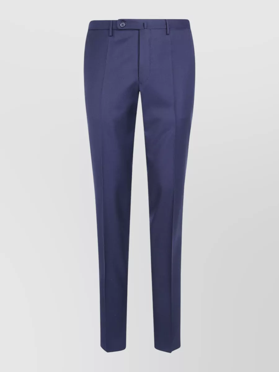 Incotex virgin wool regular-fit chino trousers