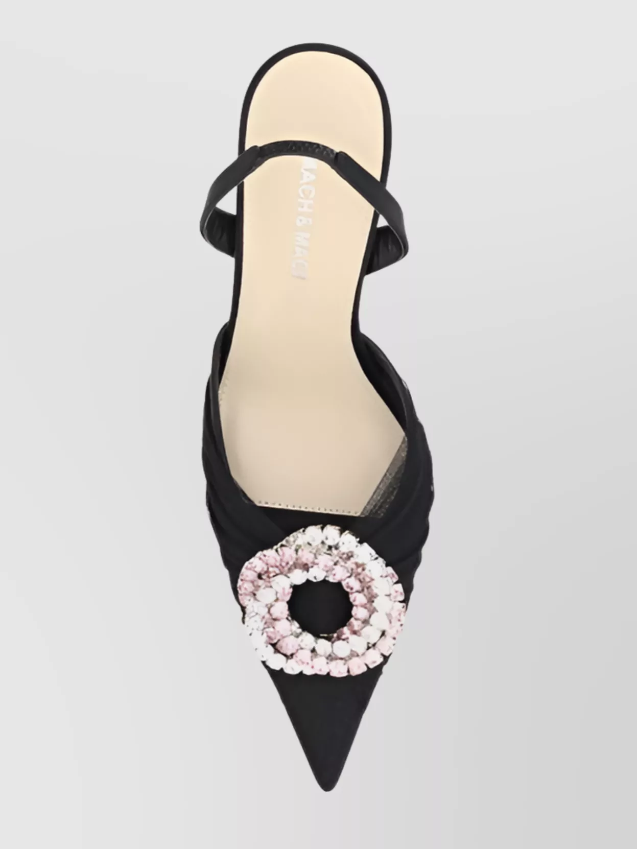 Shop Mach&mach Galaxy Tulle Rhinestone Pumps