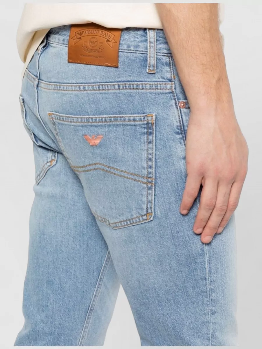 Emporio Armani Denim Straight-Leg Jeans