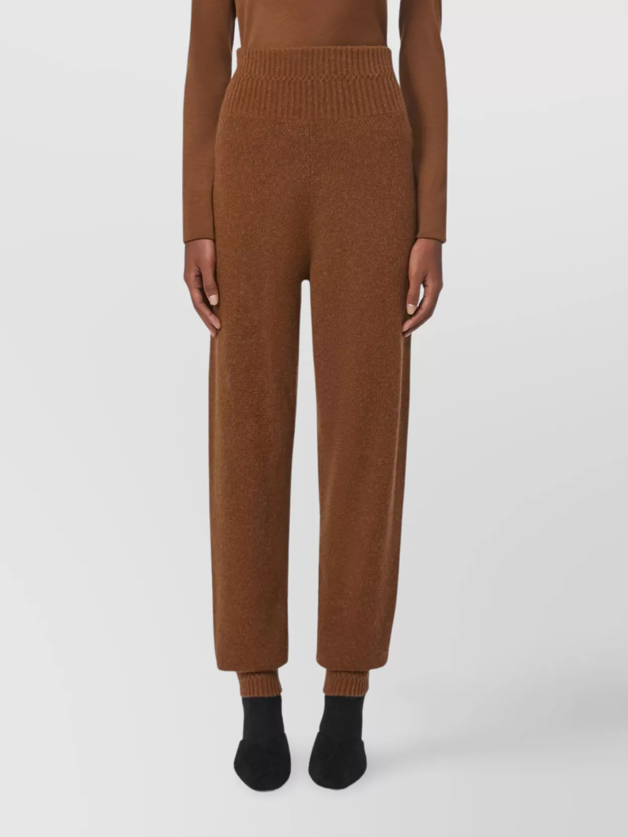 Max Mara Relaxed Fit High Waist Jogging Trousers