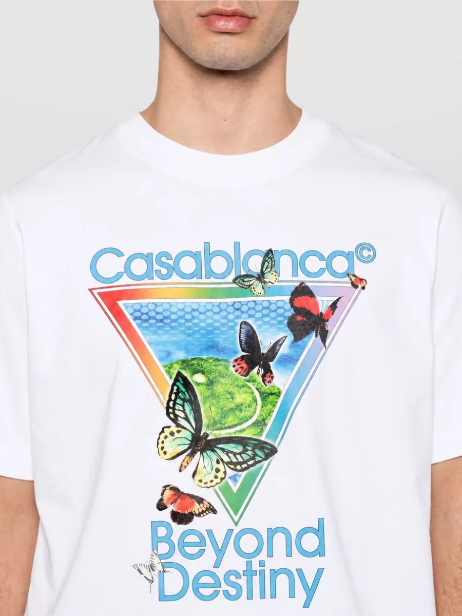 Casablanca Graphic Cotton T-Shirt
