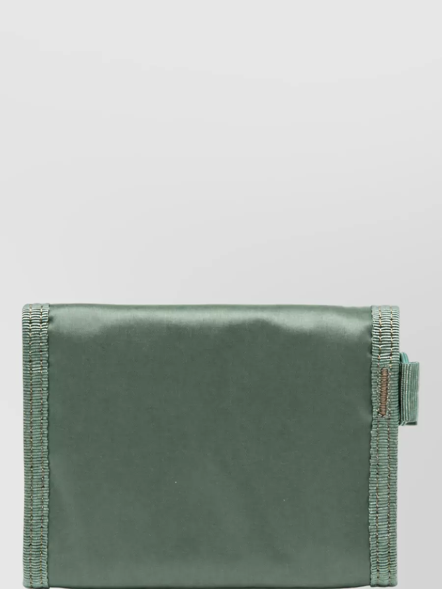 Porter Nylon Trifold Wallet Keyring