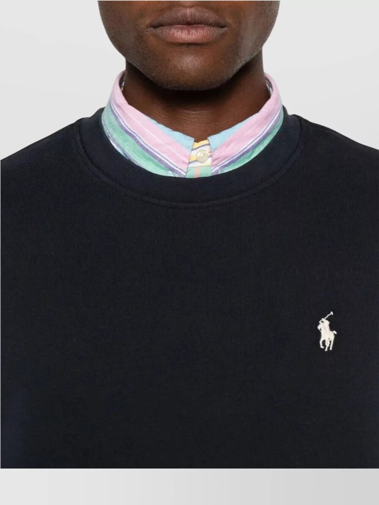 Polo Ralph Lauren Ribbed Crew Neck Sweater With Long Sleeves