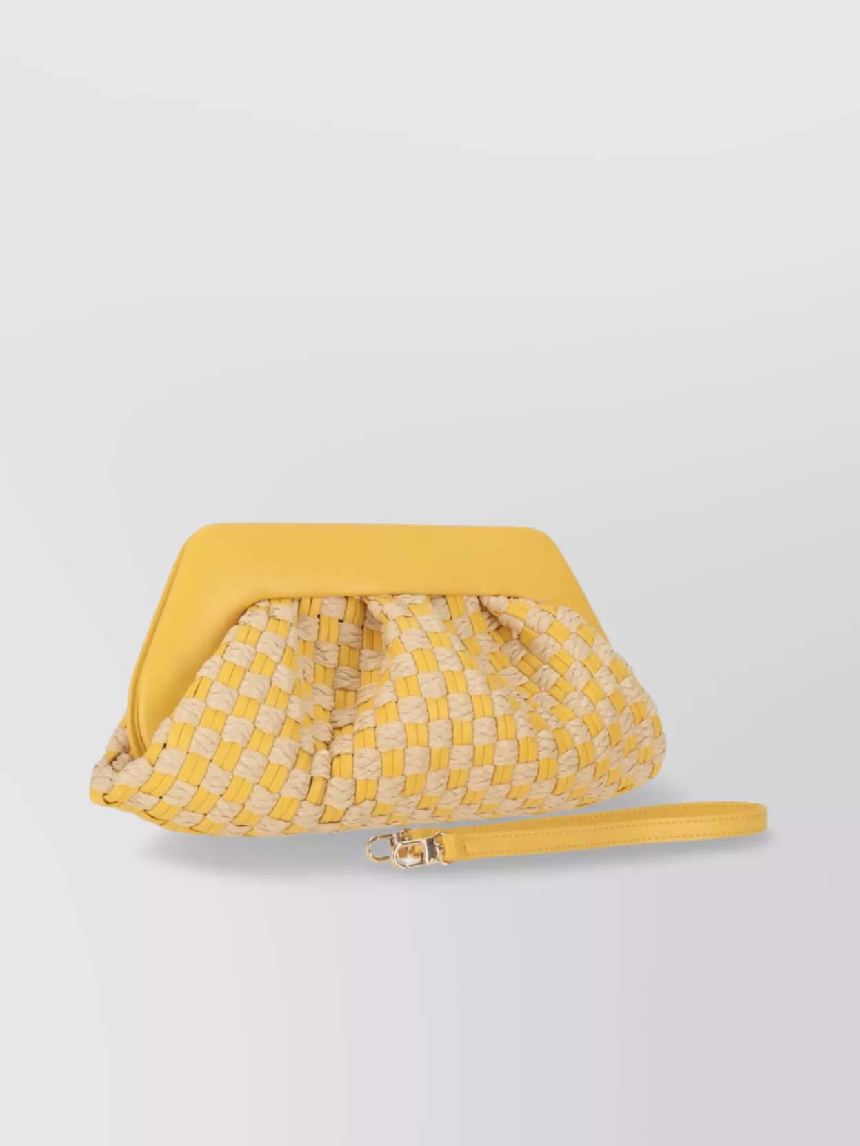 Themoiré Micro Weaved Straw Mini Bag