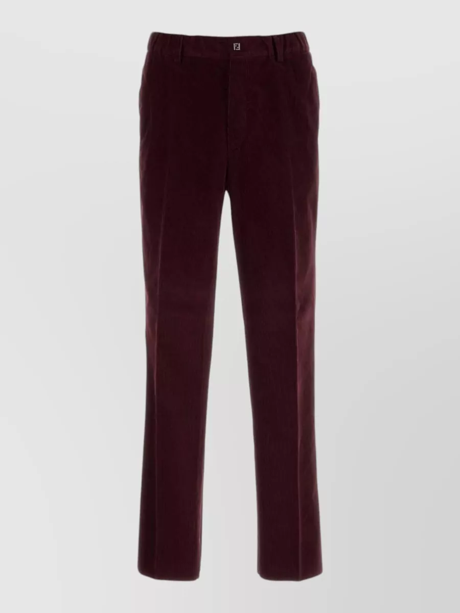 Fendi corduroy straight-leg pants