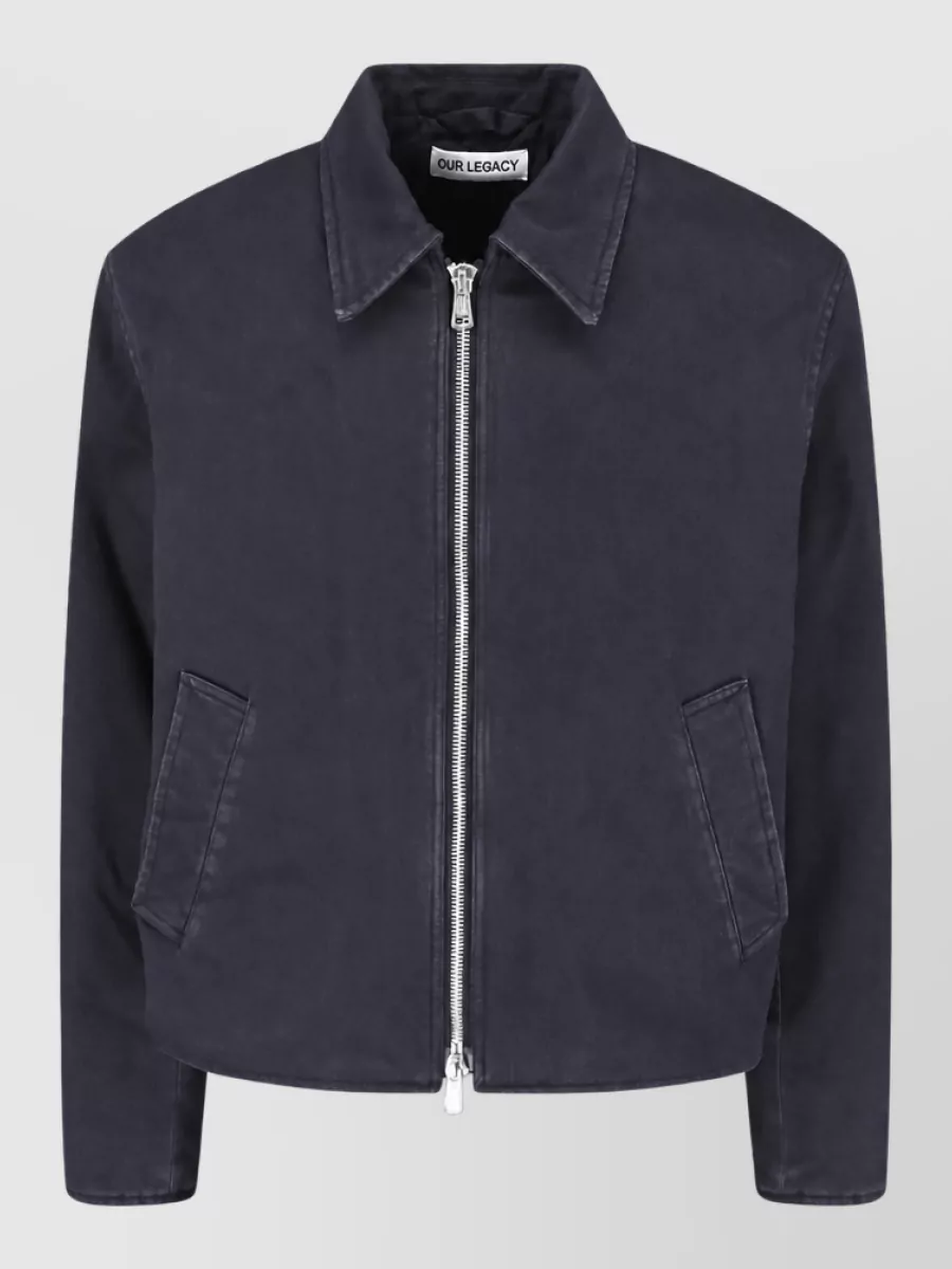 Our Legacy cotton relaxed-fit single-breasted coat