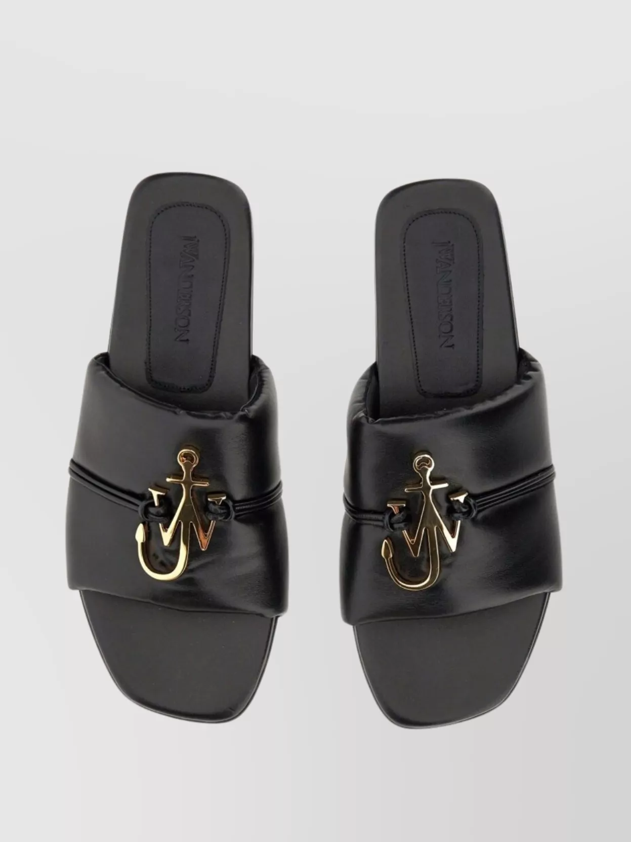 Jw Anderson Logo Slide Sandal Anchor Detail