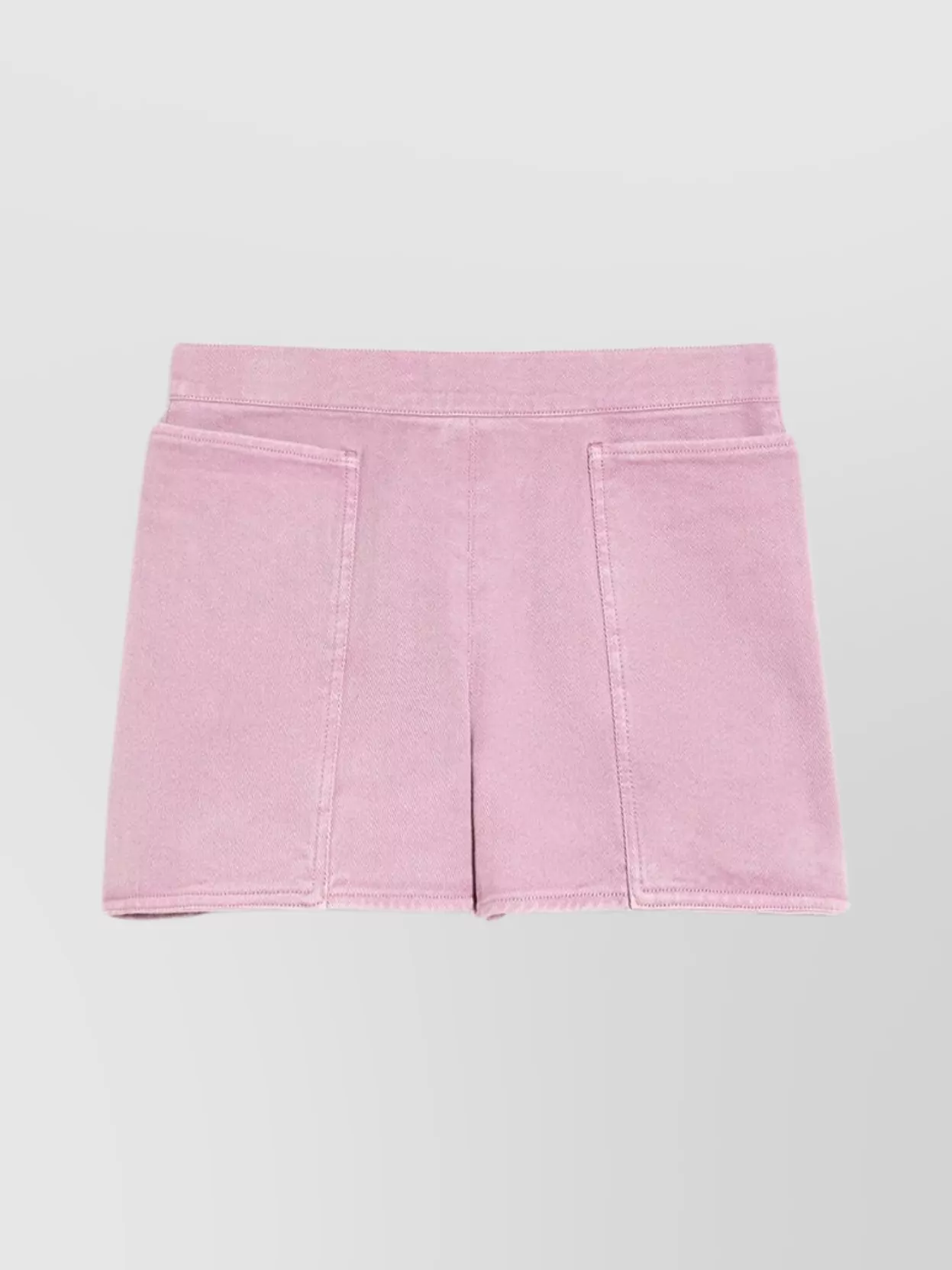 Shop Max Mara Wrap-around Hip Patch Pocket Shorts