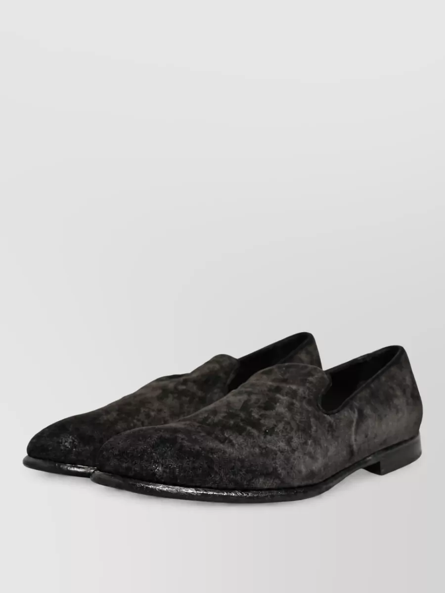 Dolce&Gabbana Suede Slippers