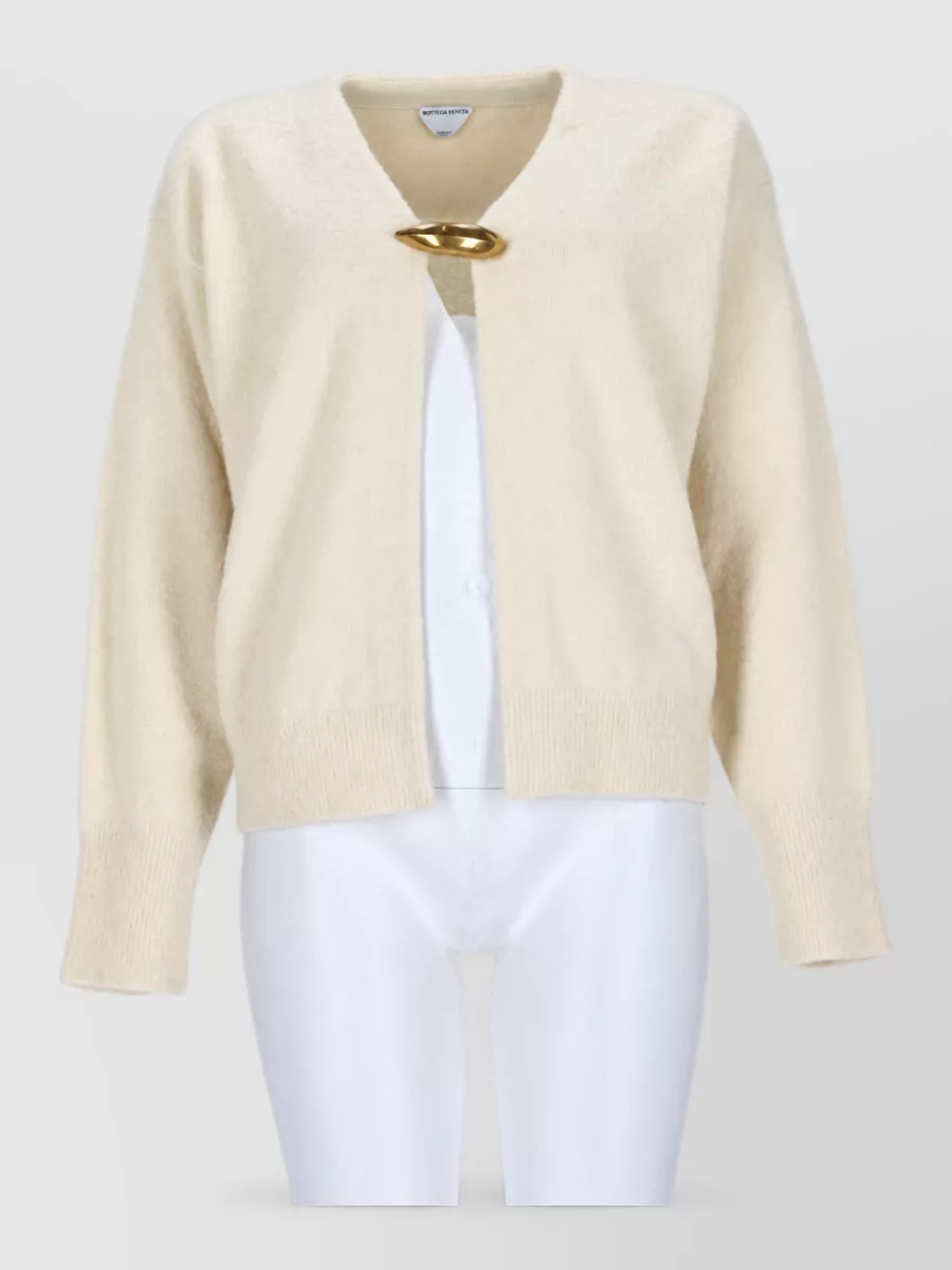 Bottega Veneta Cashmere Fitted Jacket