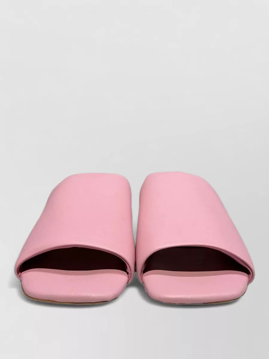 La Rose Leather mules