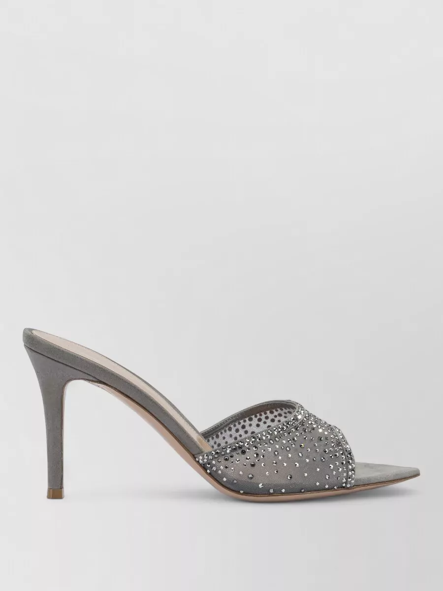 Gianvito Rossi Rania Mule Sandals 85 Mm Open Toe