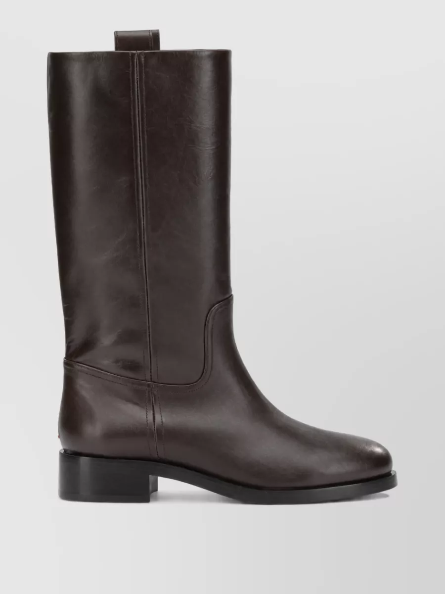 Aeyde Leather Knee-High Boots