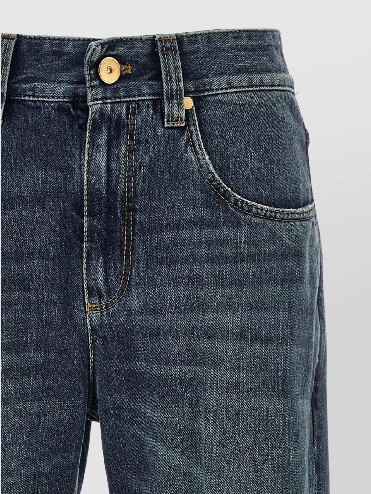 Brunello Cucinelli Square Jeans Belt Loops