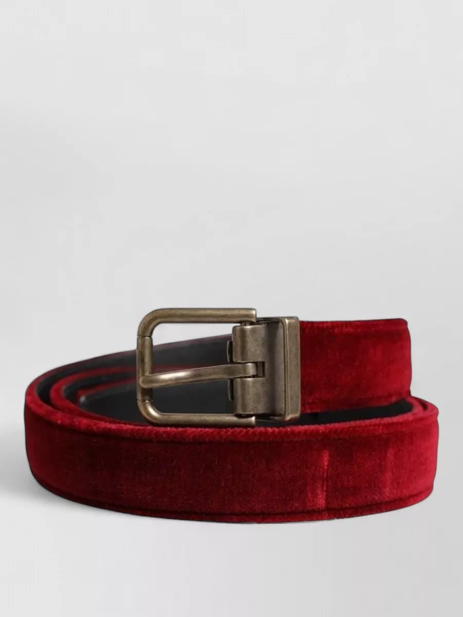 Dolce&Gabbana velvet belt