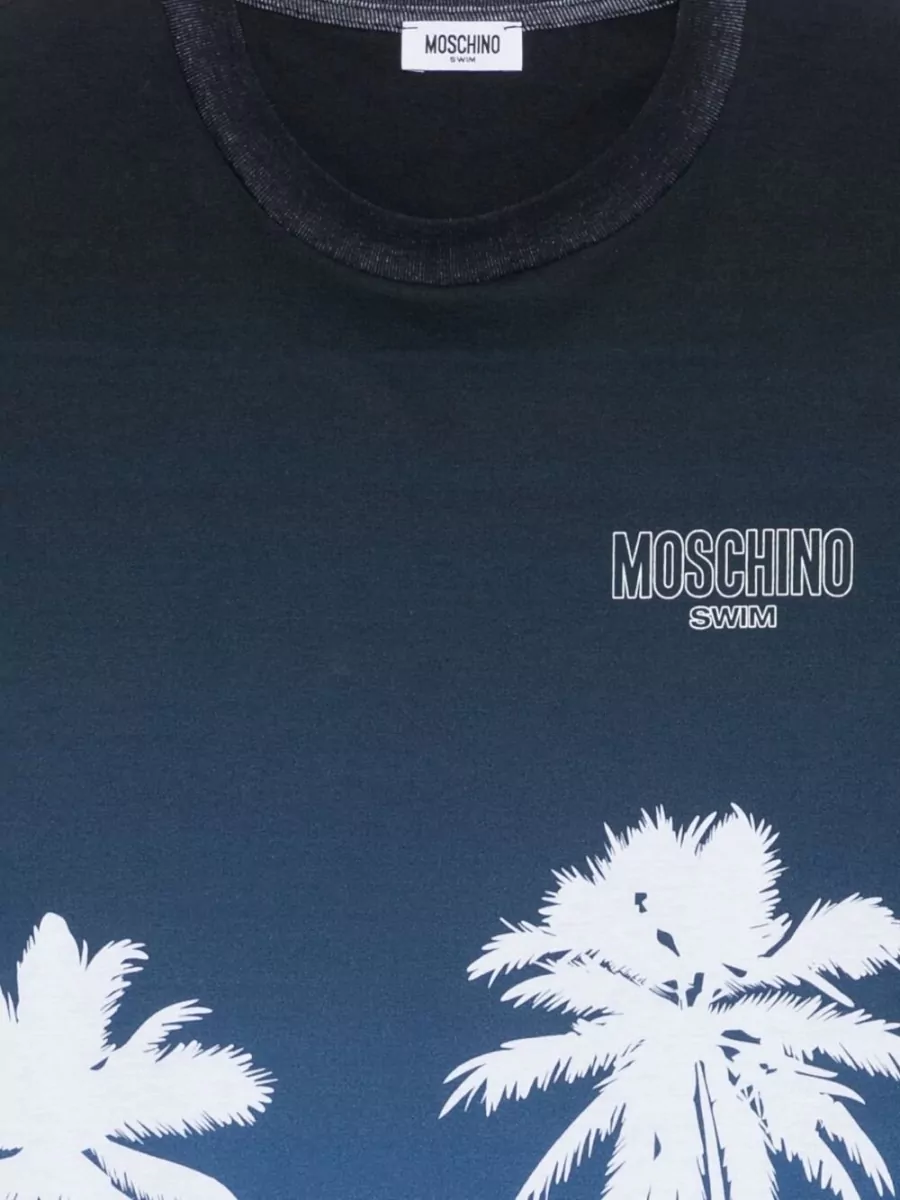 Moschino Short-Sleeve Beach Towel