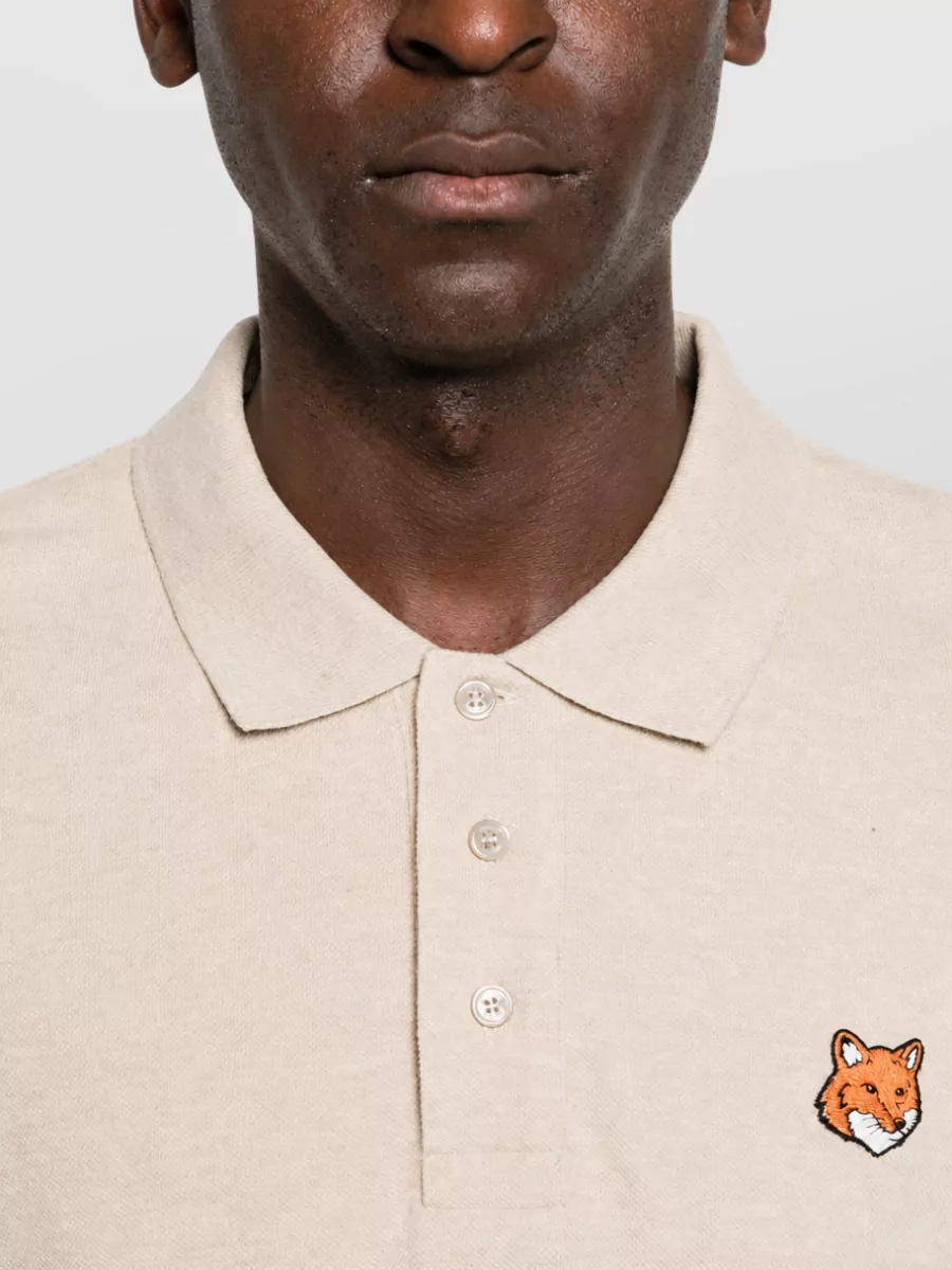 Maison Kitsuné Cotton Polo Shirt