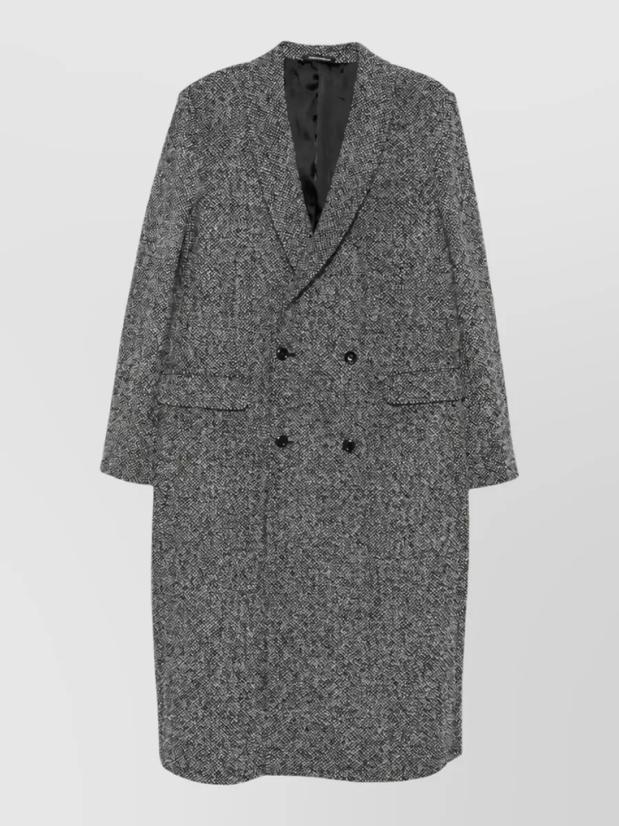 Emporio Armani double-breasted wool coat