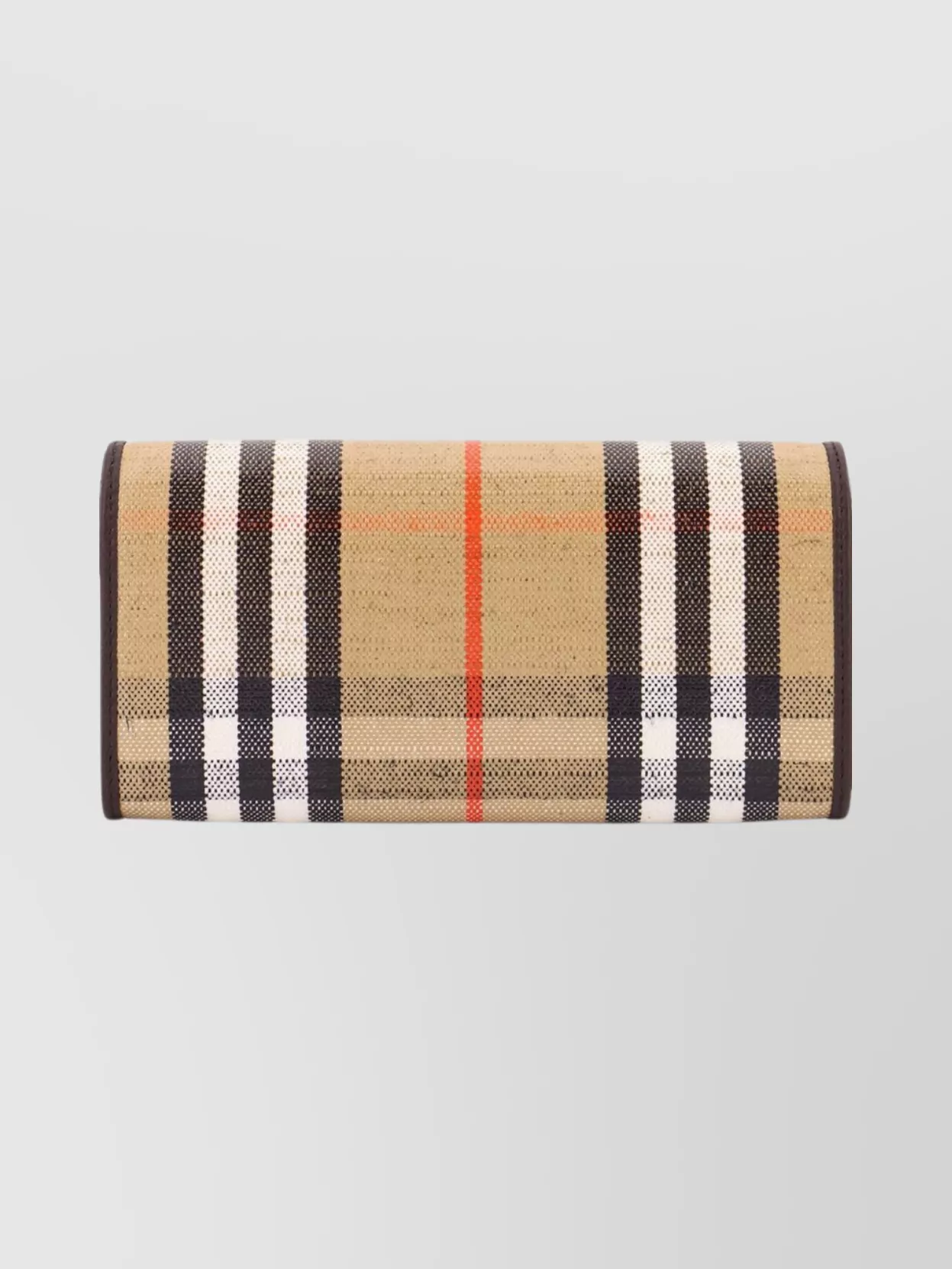 Burberry Coated Canvas Wallet Rectangular Shape