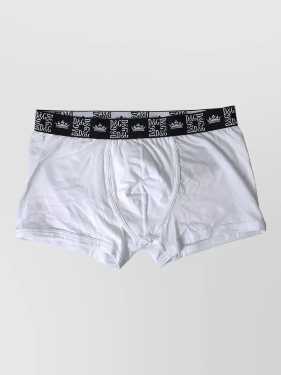 Dolce&Gabbana Cotton stretch boxer briefs