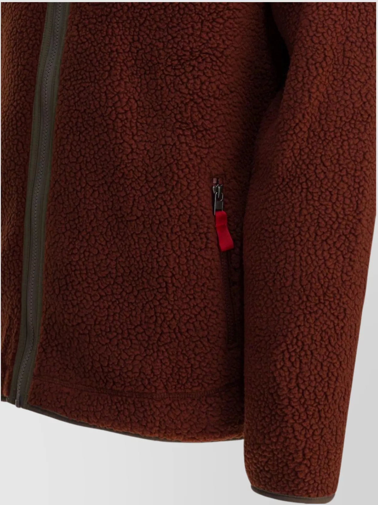 Patagonia Fleece Jacket With High Collar And Pockets