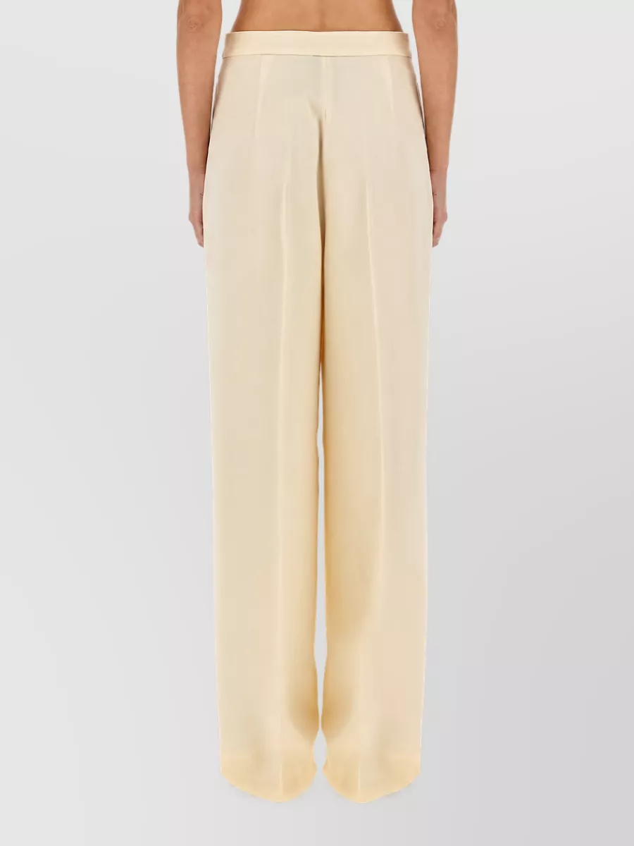 Max Mara Silk Wide-Leg Trousers