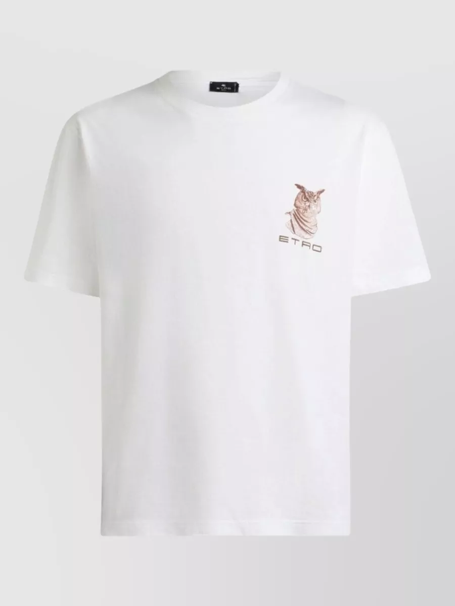 Etro cotton regular-fit short-sleeve t-shirt