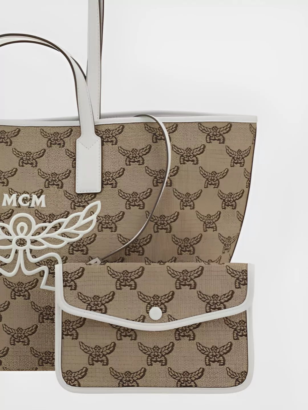 Mcm Medium Himmel Tote Bag