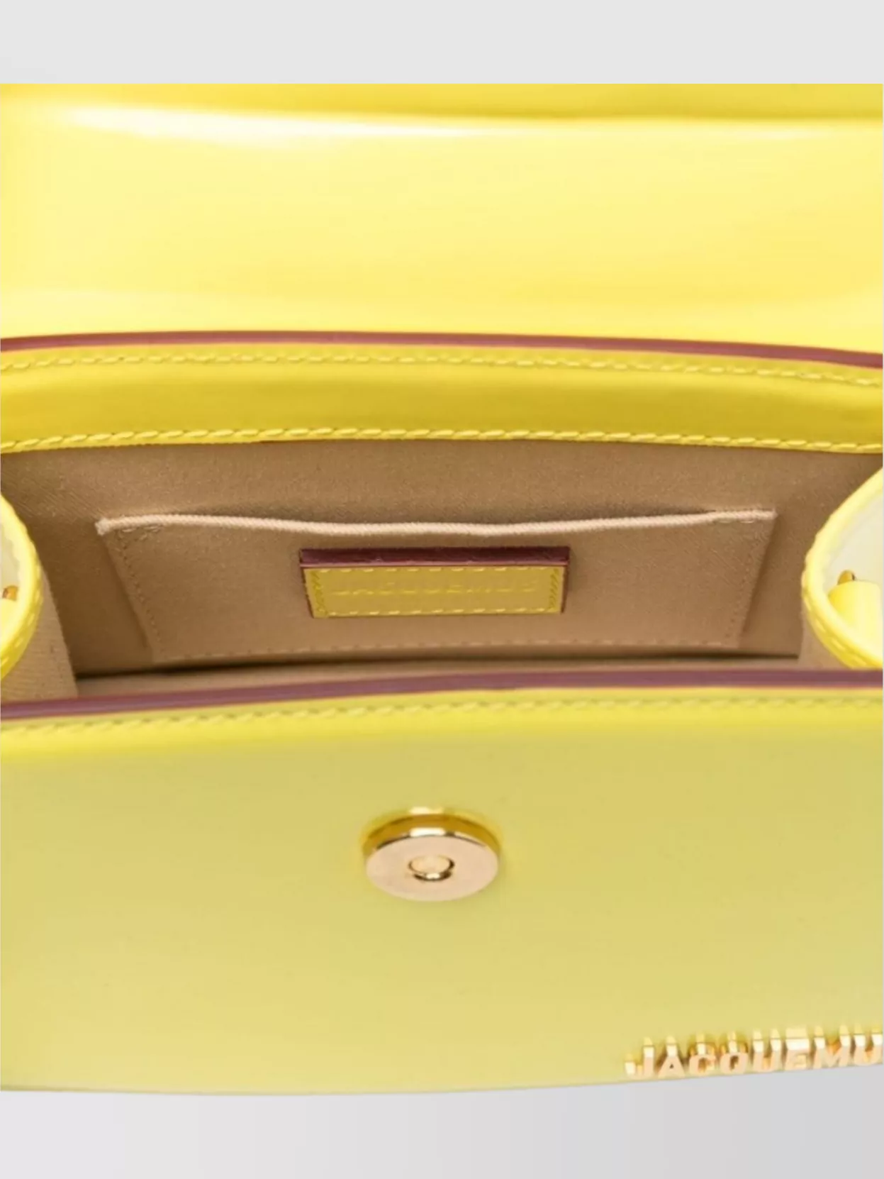Jacquemus Medium Buckle Leather Handbag