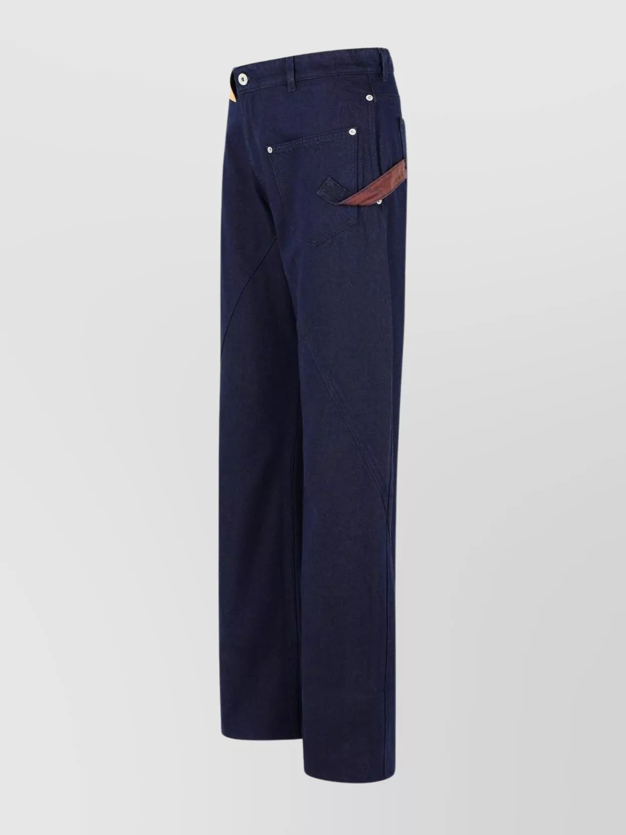 Jw Anderson Cotton Pants Twisted Leg