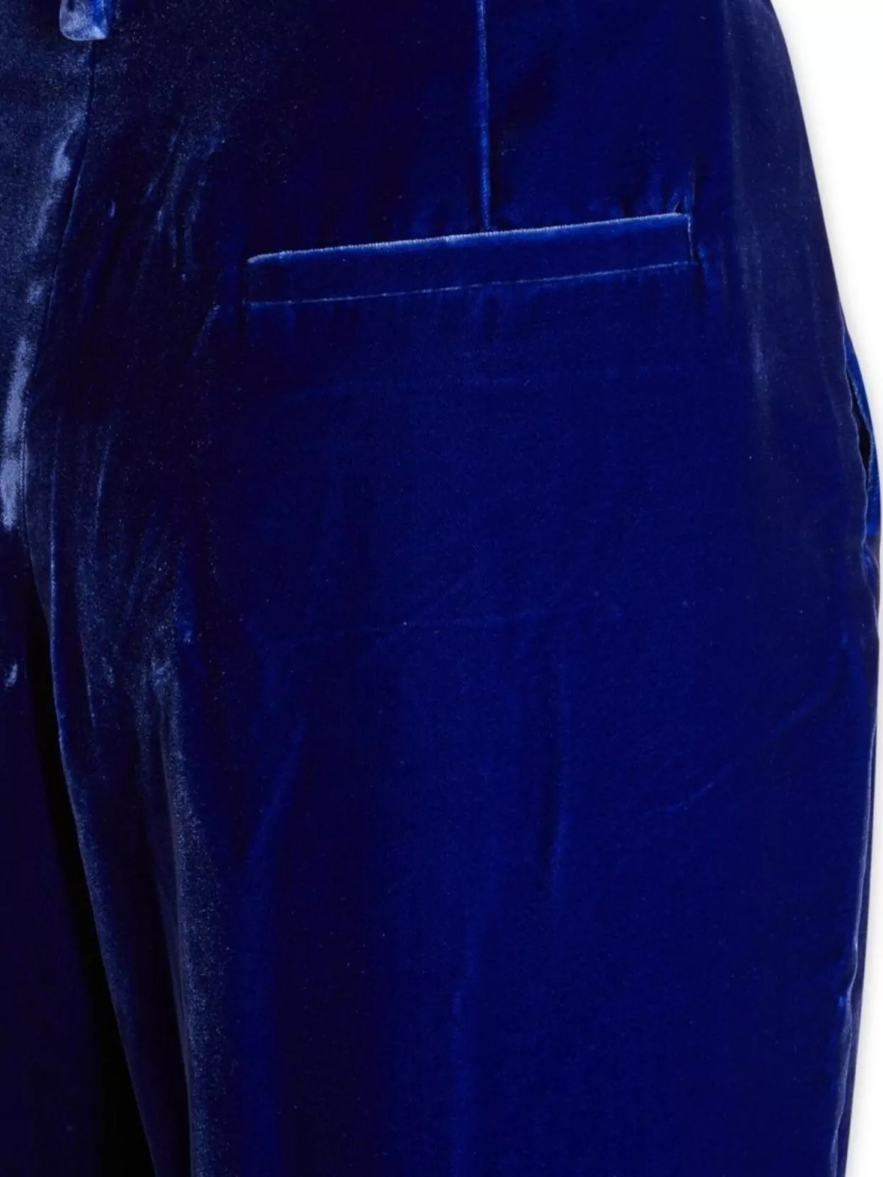 Giorgio Armani Luxe Silk And Velvet Trousers