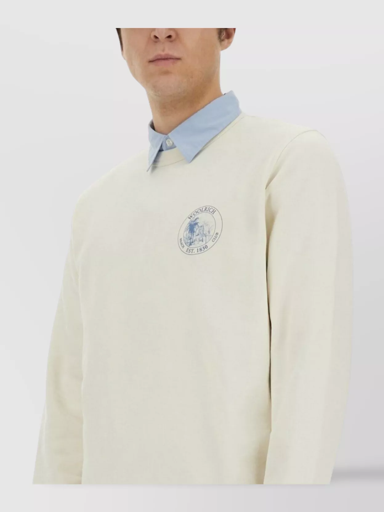 Woolrich Logo Crew Neck Sweater