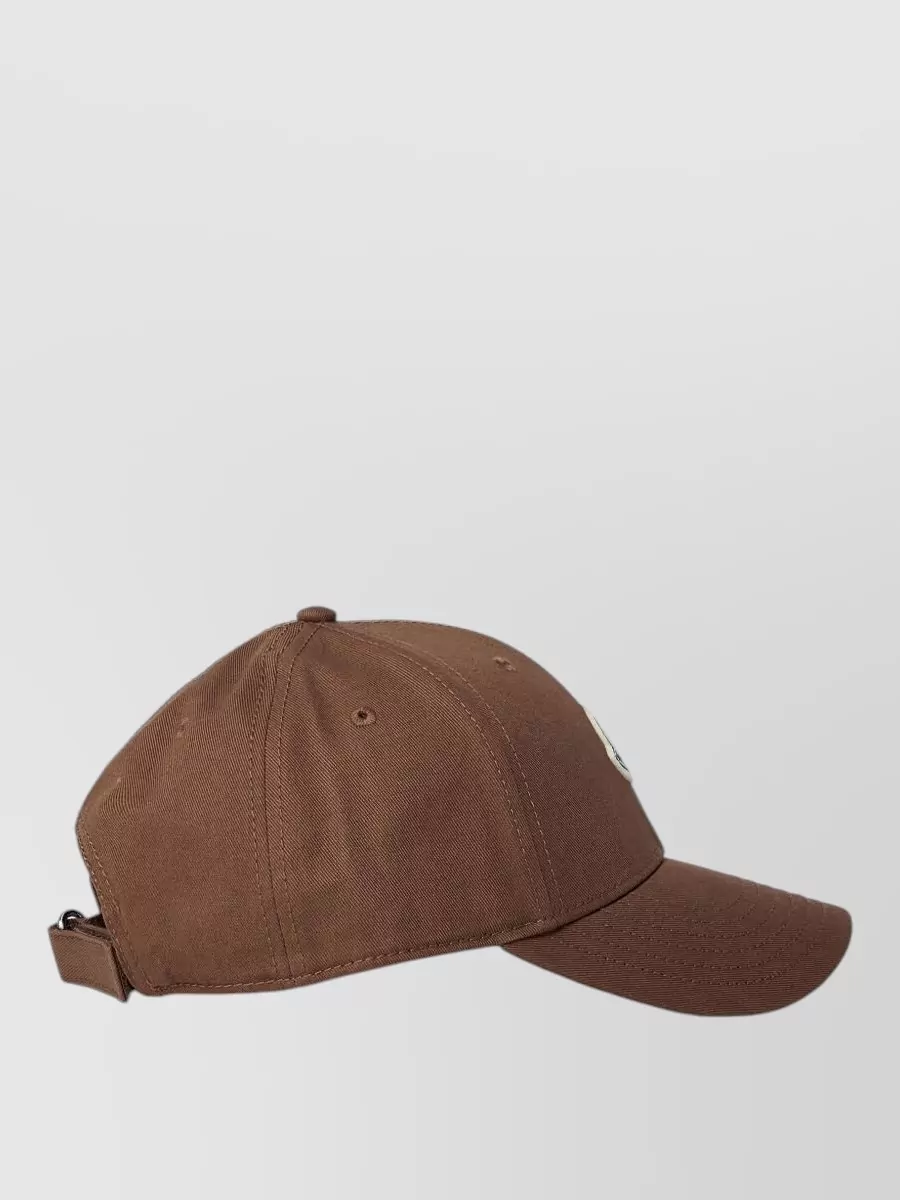 Moncler Nylon And Silk Curved Brim Hat