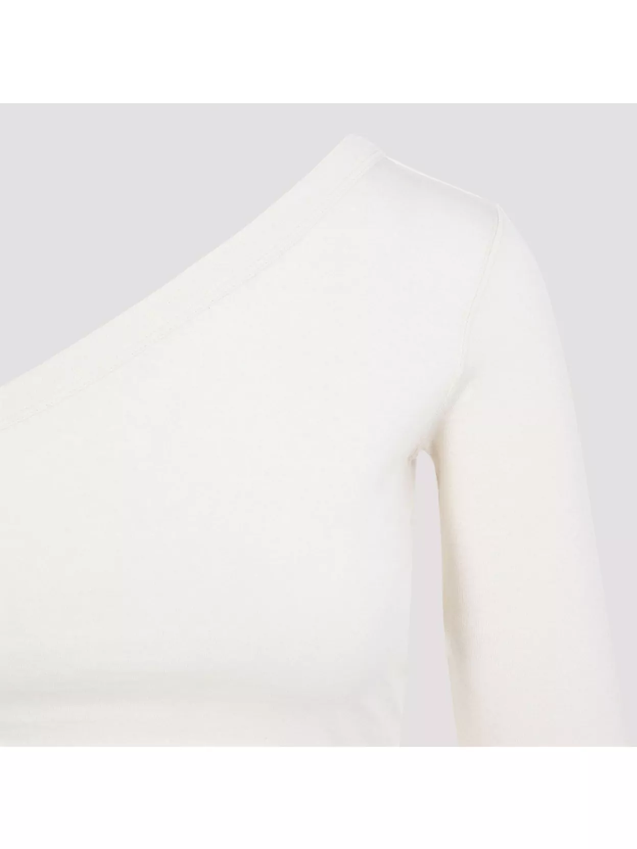 RICK OWENS ZIGGY ONE-SHOULDER STRETCH TOP