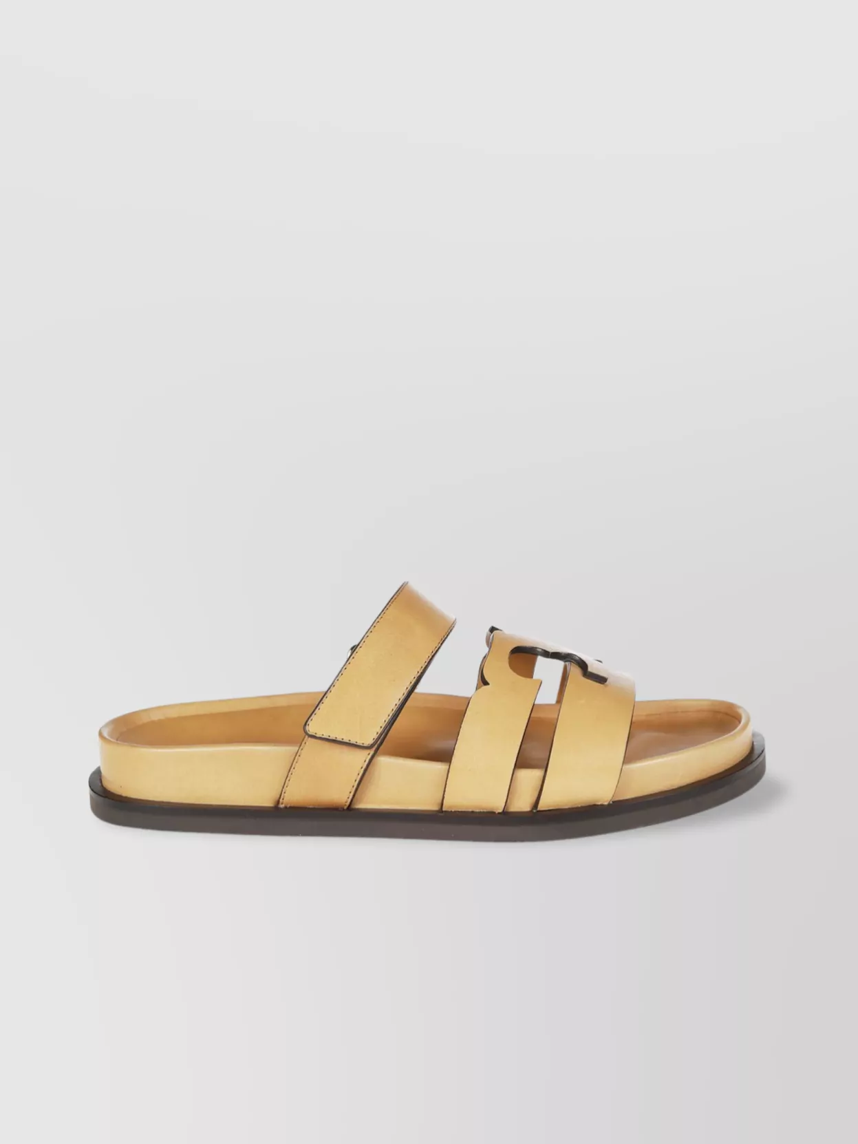 Tory Burch Ines Sport Leather Slide Sandals