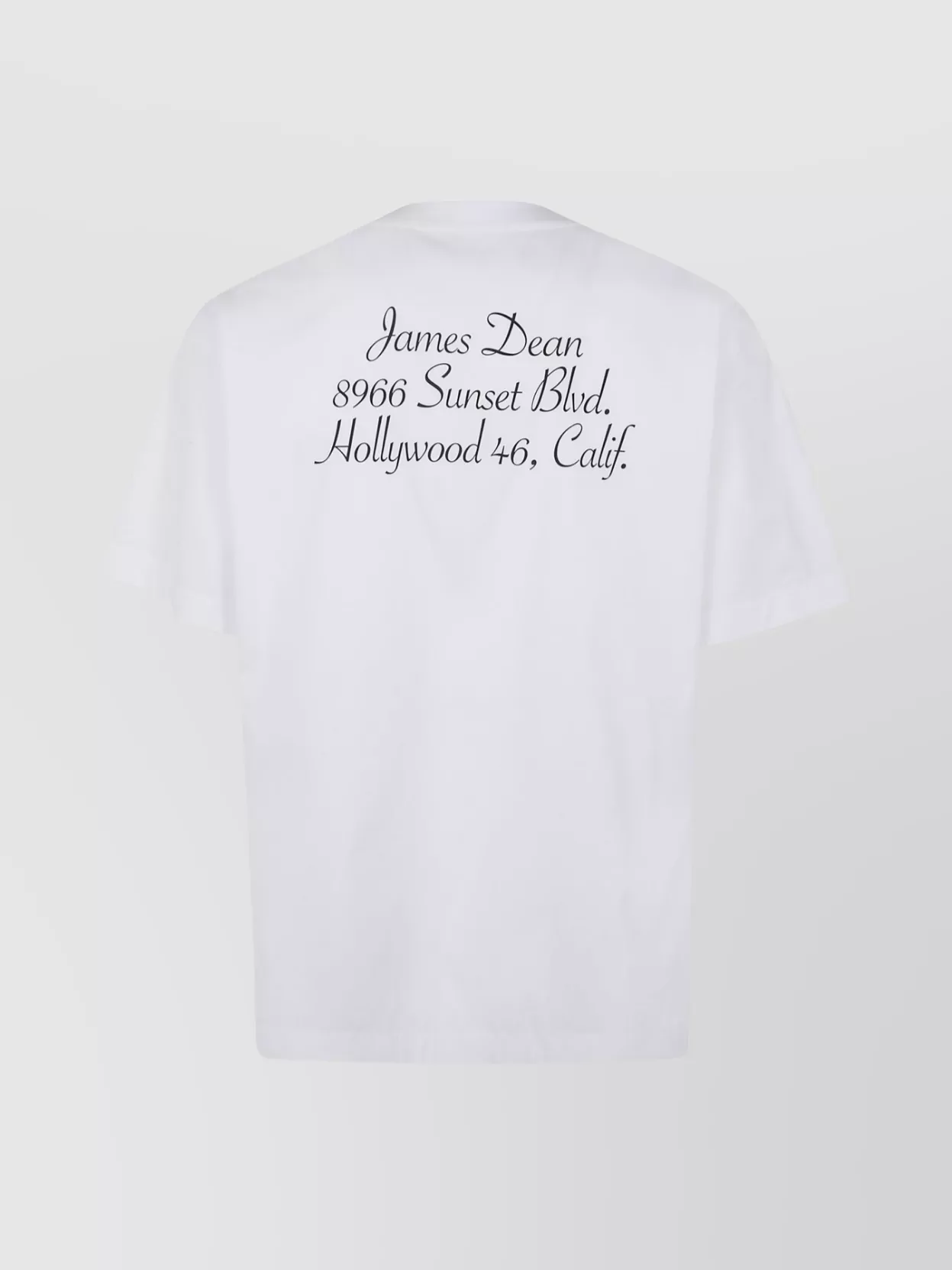 Sacai James Dean Cotton Popelin T-Shirt