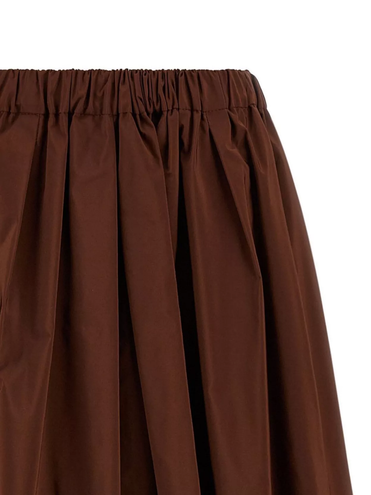 Weekend Max Mara Midi Pleated Skirt Elastic Waistband