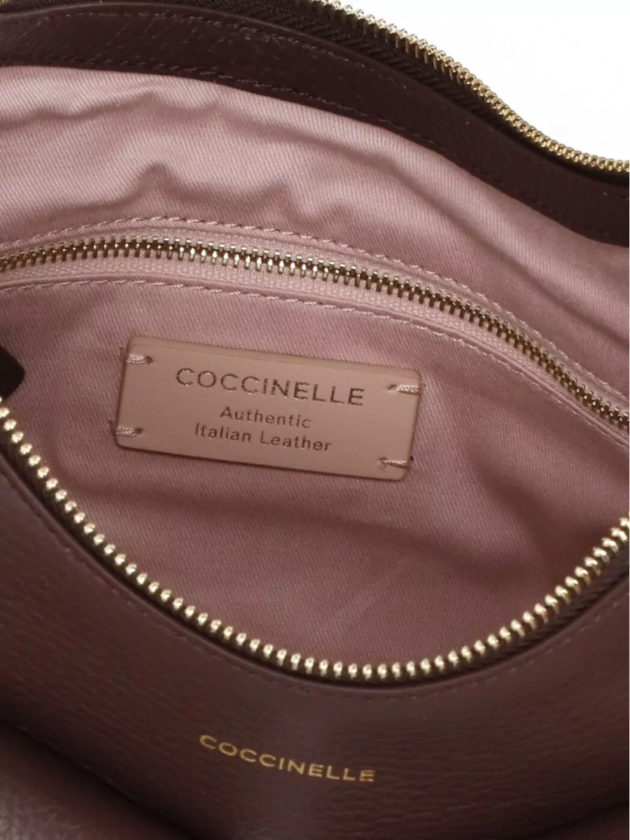 Coccinelle Leather Shoulder Tote Bag