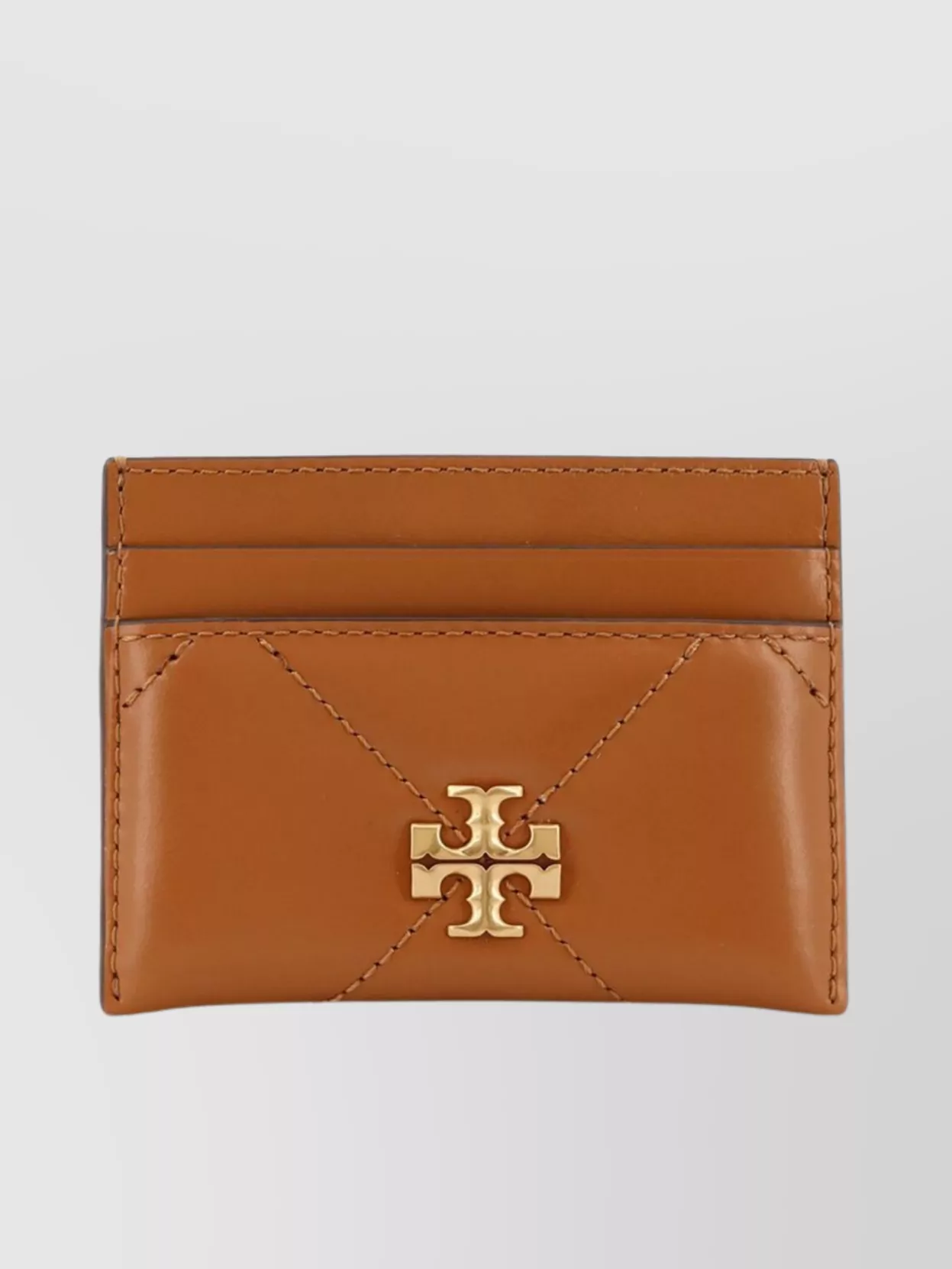 Tory Burch Quilted Leather Cardholder Stitched Profiles