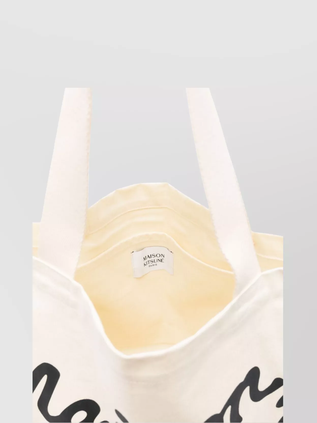 Maison Kitsuné Top Handle Tote Bags